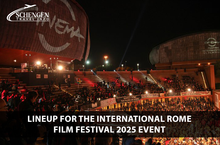 Lineup for the International Rome Film Festival 2025 event