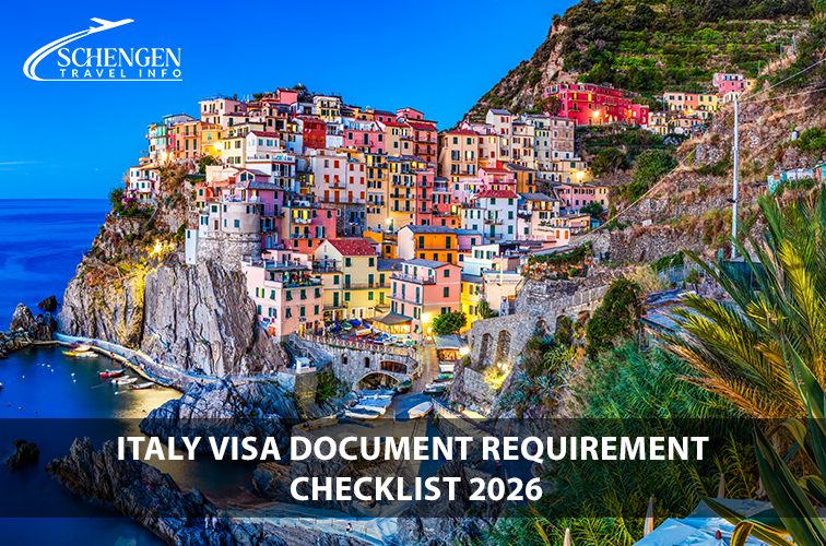 Italy visa document requirement checklist 2026