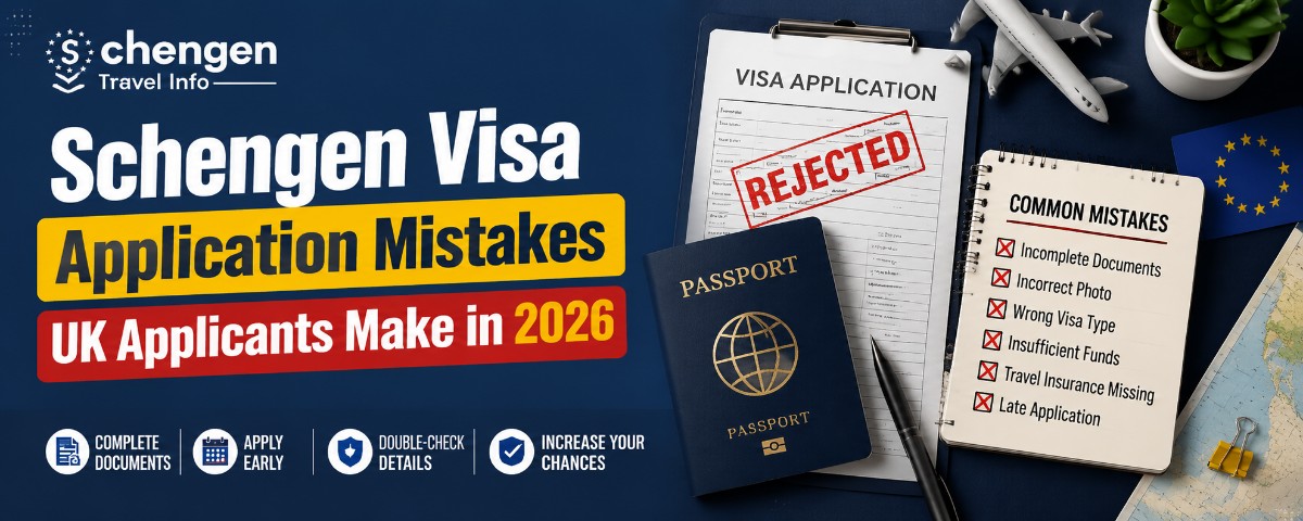 Schengen Visa Application MistakesUK Applicants Make in 2026