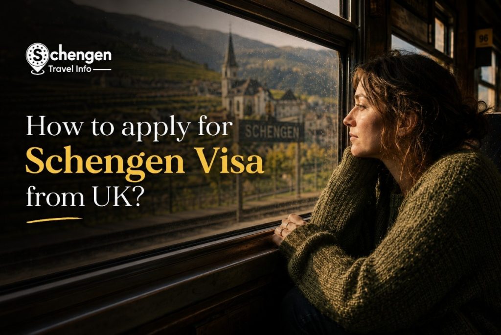 How to apply schengen visa from uk