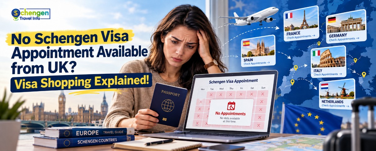 no schengen visa appointment available from uk