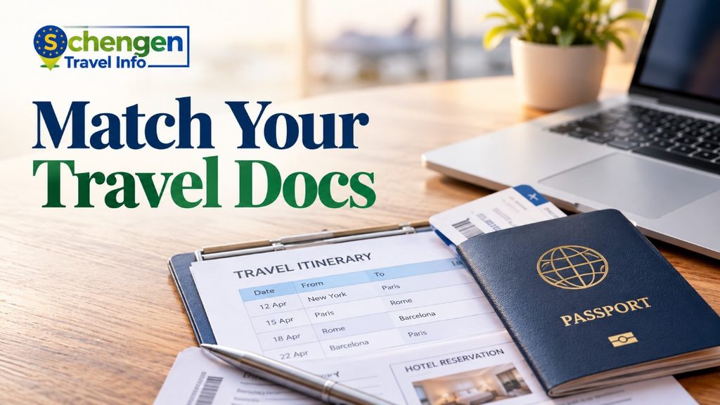 Match Your travel Documents